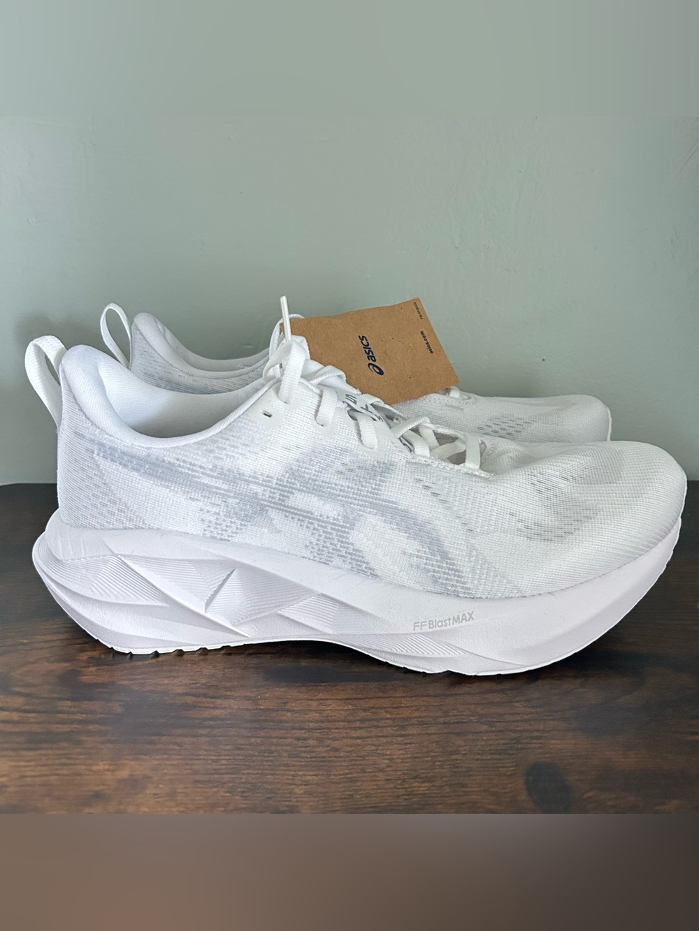 Asics Novablast 5 Women’s Running Shoes Sneakers White Size 10 1012B765